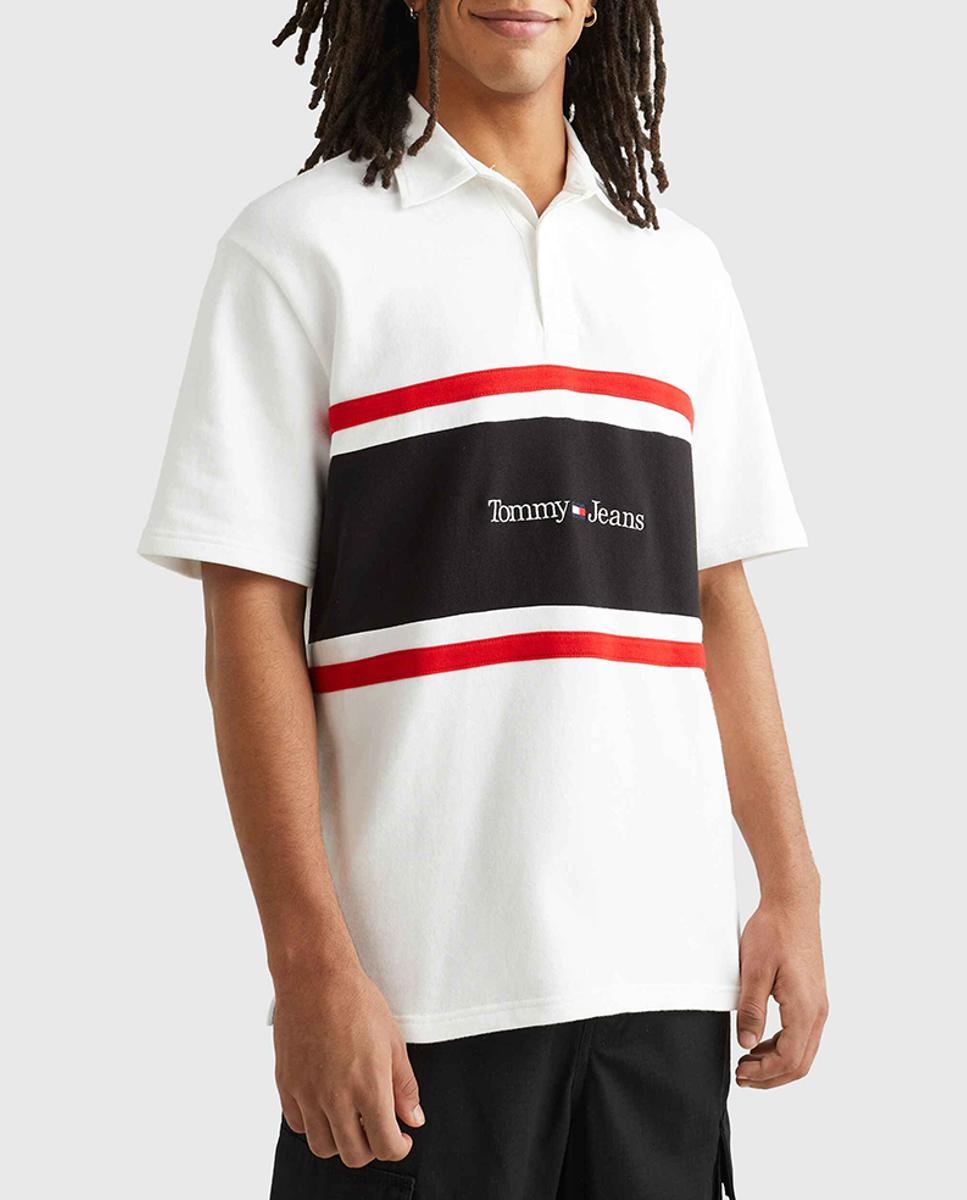 Imagen 0 de Polo de hombre de manga corta color block
