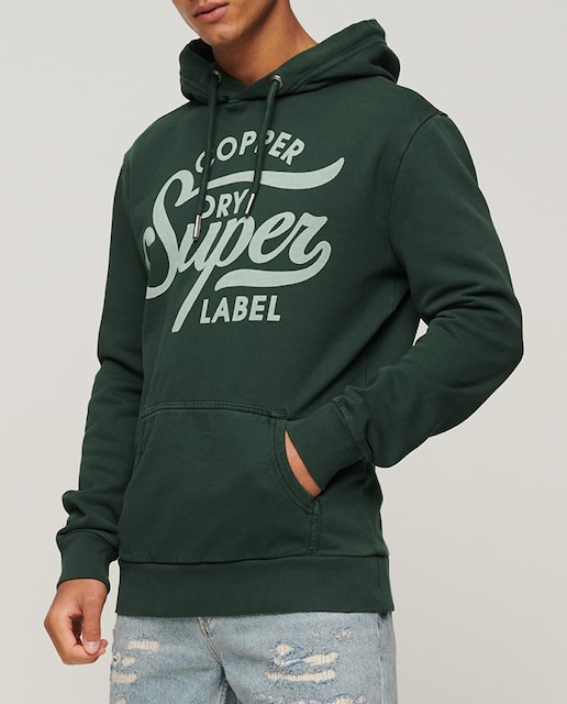 Imagen 0 de Sudadera de hombre con capucha y logotipo Vintage Logo Copper Label