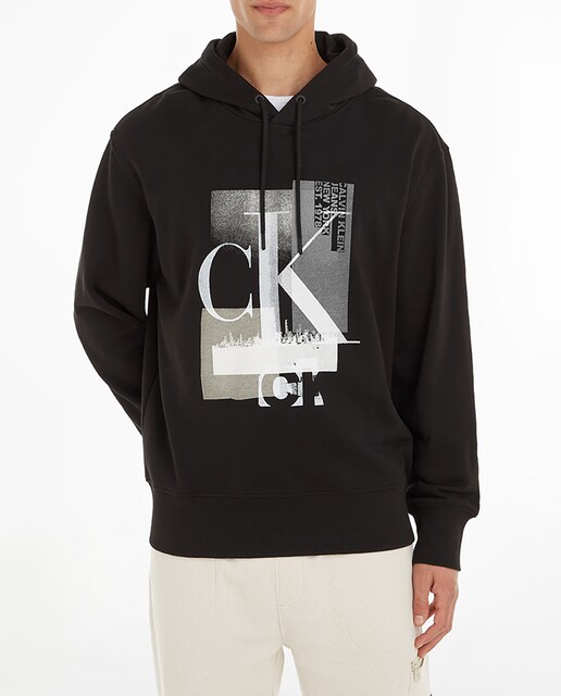 Imagen 0 de Sudadera hombre capucha logo grande