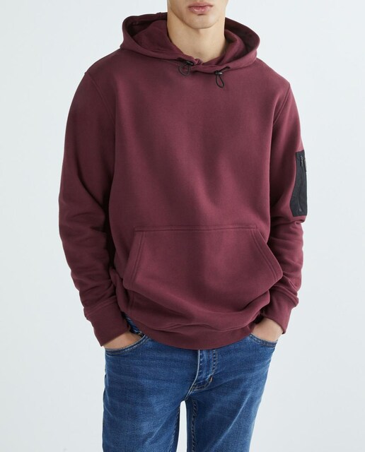 Imagen 0 de Sudadera de hombre con capucha y bolsillo de canguro