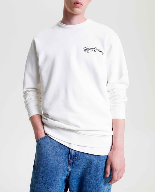 Imagen 0 de Sudadera de hombre fit regular con print en la espalda