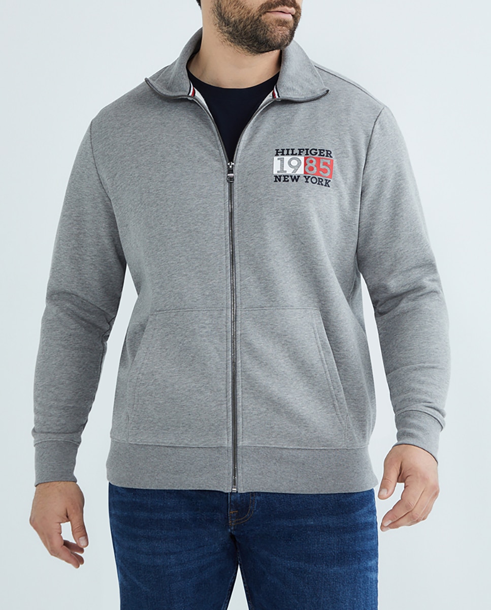 Imagen 0 de Sudadera con cremallera de hombre tallas grandes