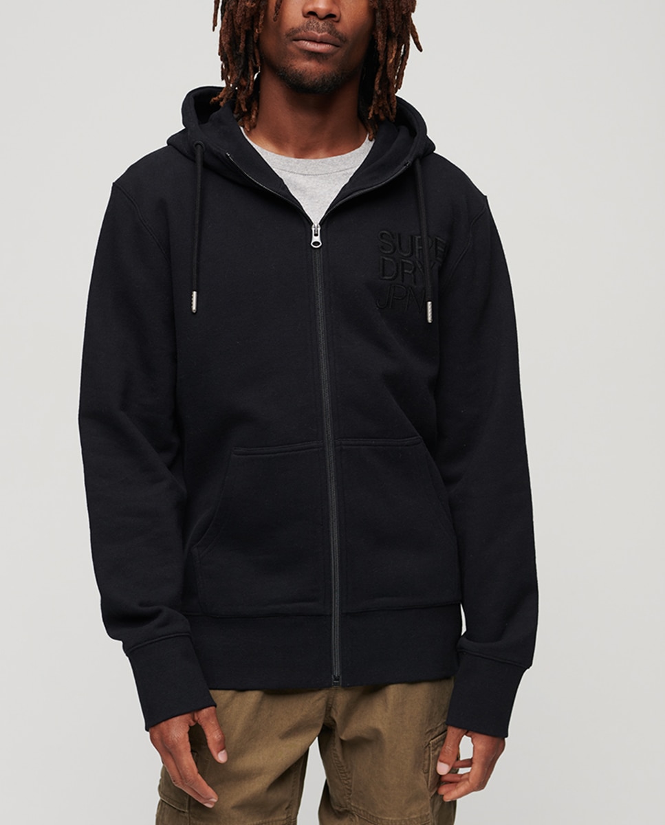 Imagen 0 de Sudadera de hombre con capucha y cremallera Brand Mark