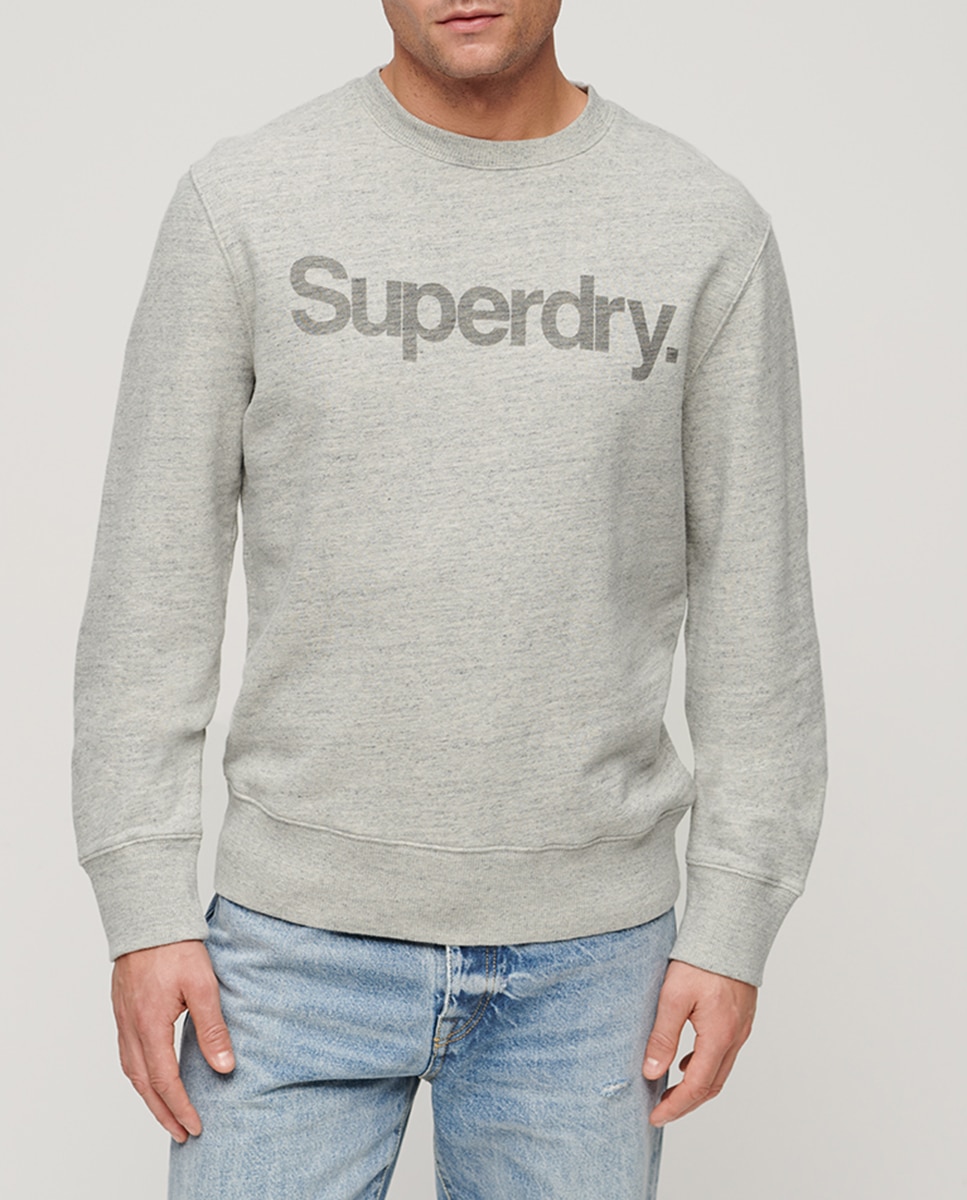 Imagen 0 de Sudadera de hombre suelta de cuello redondo City