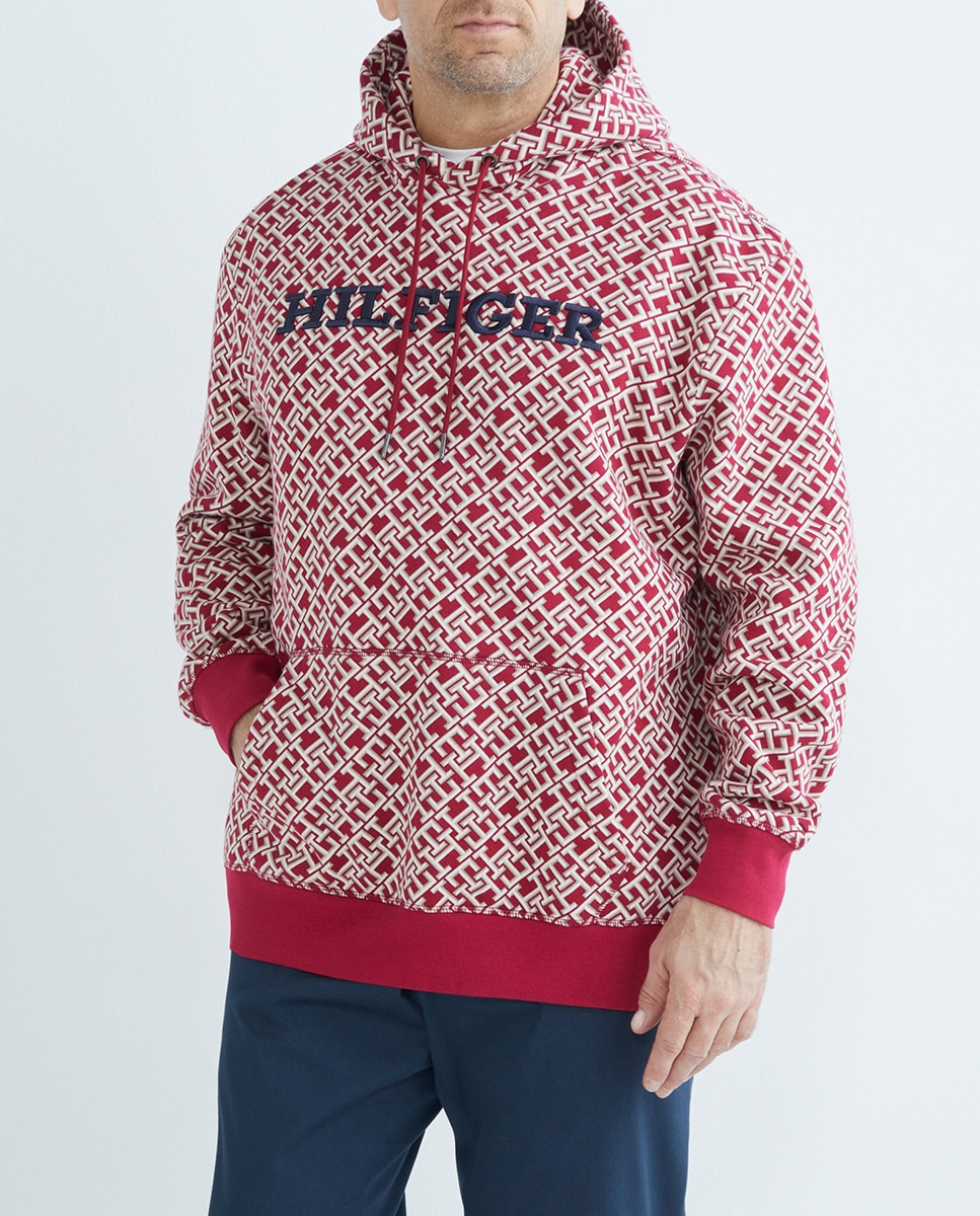 Imagen 0 de Sudadera estampado monogram de hombre tallas grandes
