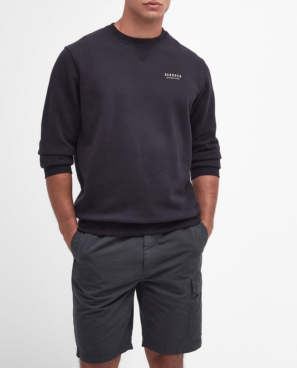 Imagen 0 de Sudadera de hombre de cuello redondo y print trasero