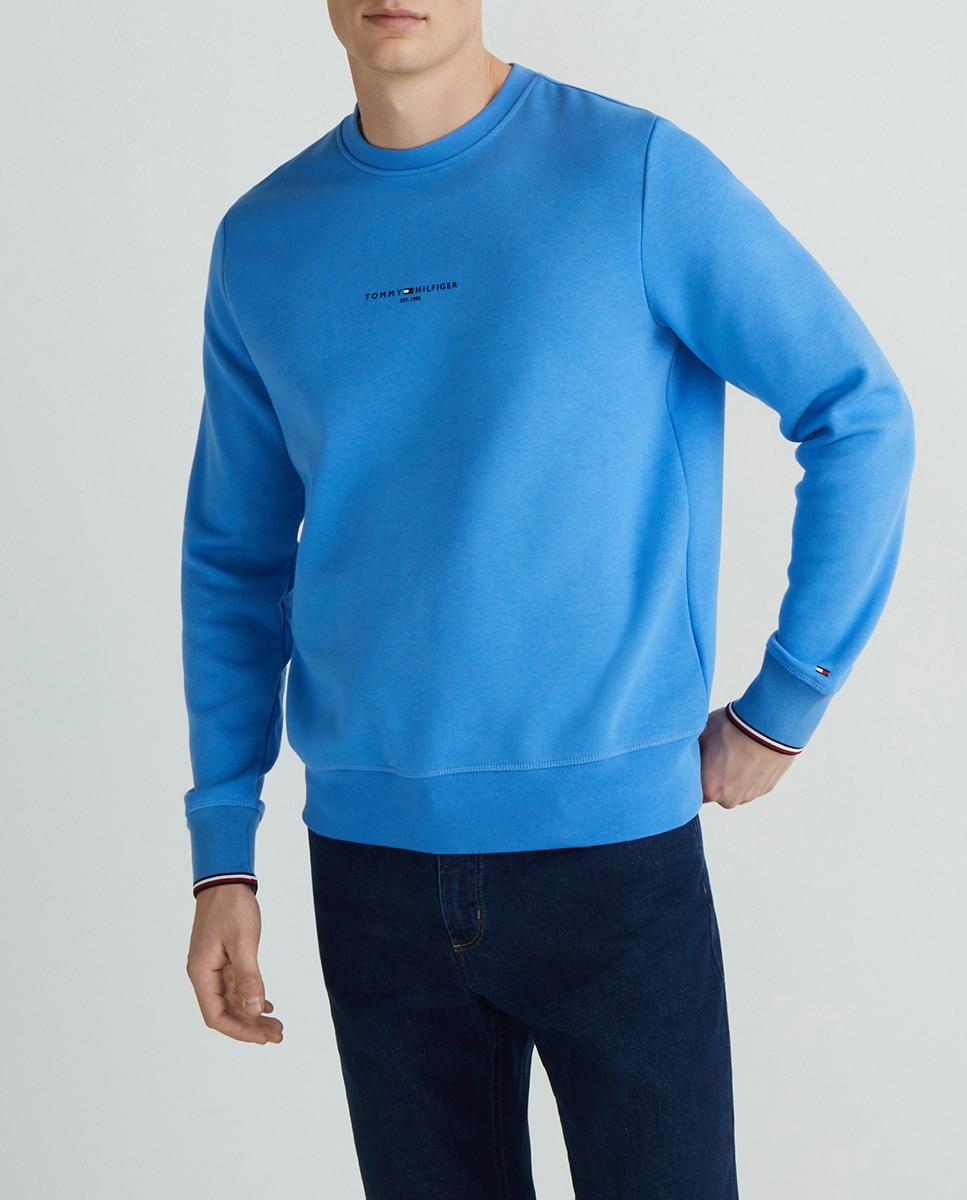 Imagen 0 de Sudadera sin capucha con bandas corporativas y branding impreso
