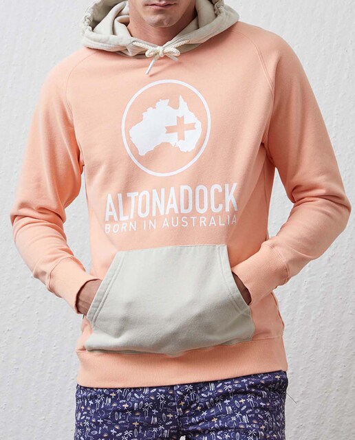 Imagen 0 de Sudadera de hombre, con capucha serigrafía en el delantero