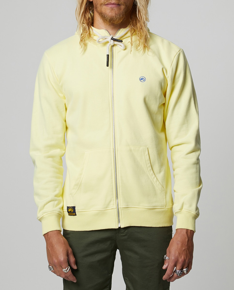 Imagen 0 de Sudadera de hombre Cremallera con capucha y logo al contraste