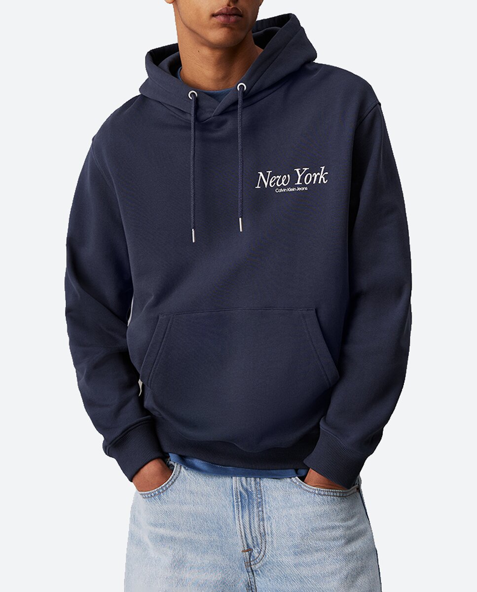 Imagen 0 de Sudadera hombre con capucha y logo New York