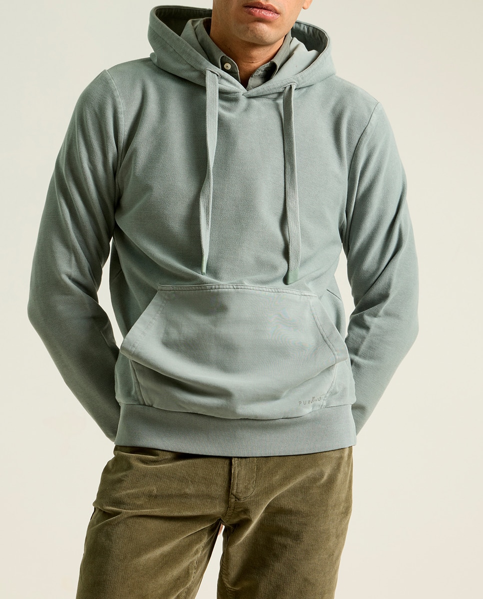 Imagen 0 de Sudadera técnica capucha gris