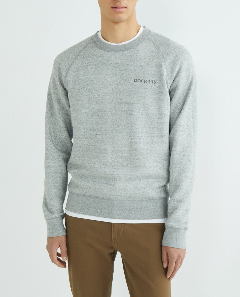 Imagen 0 de Sudadera de hombre de manga larga, cuello redondo, regular fit
