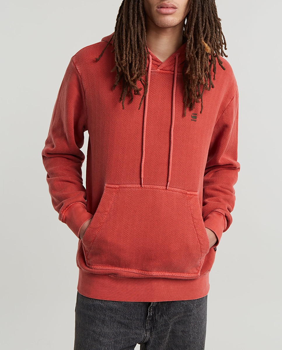 Imagen 0 de Sudadera Overdyed recta de hombre