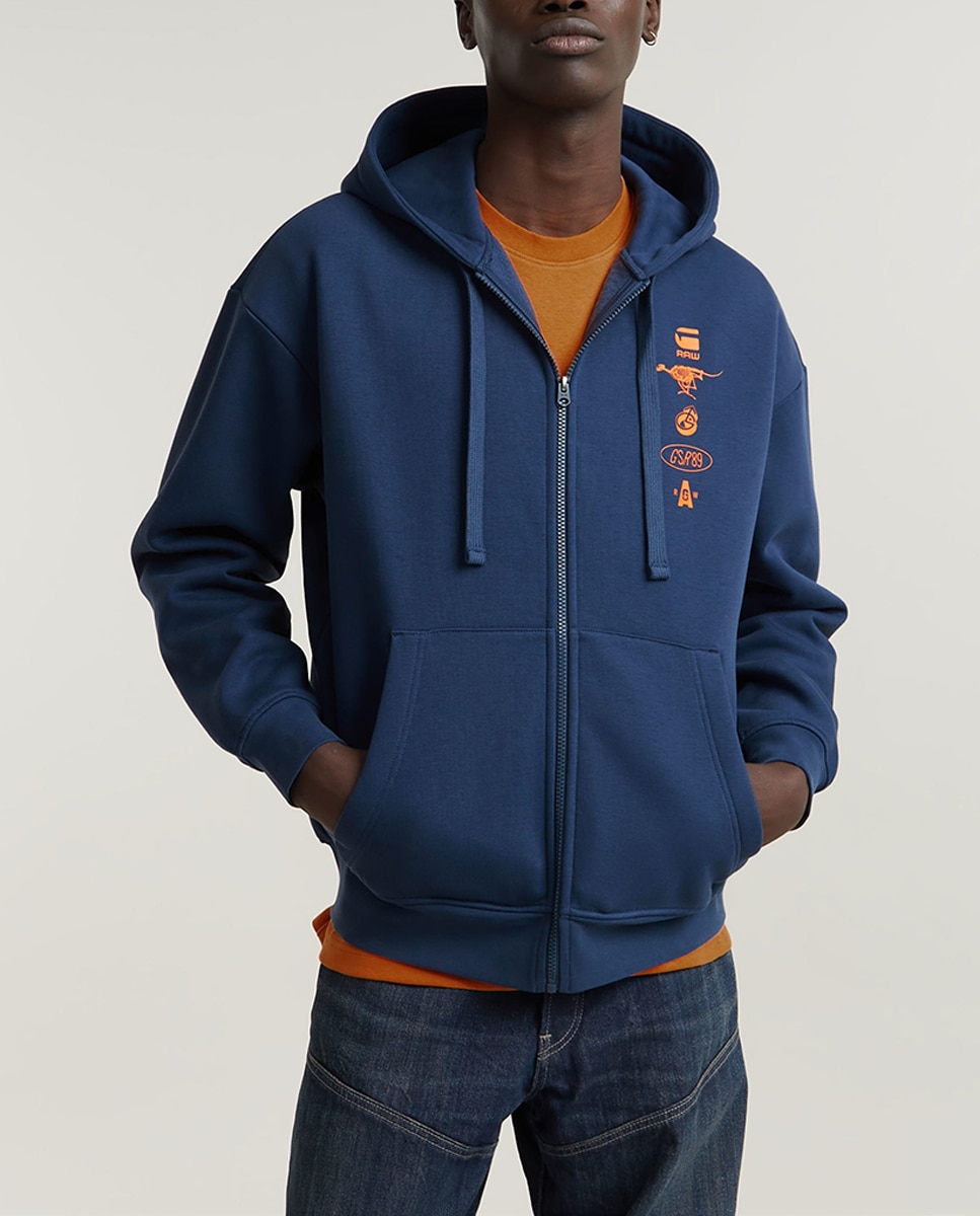 Imagen 0 de Sudadera Poster Back Graphic de hombre