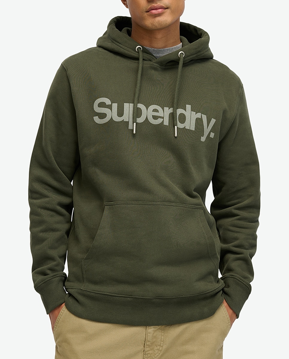 Imagen 0 de Sudadera suelta con capucha y logotipo Core City