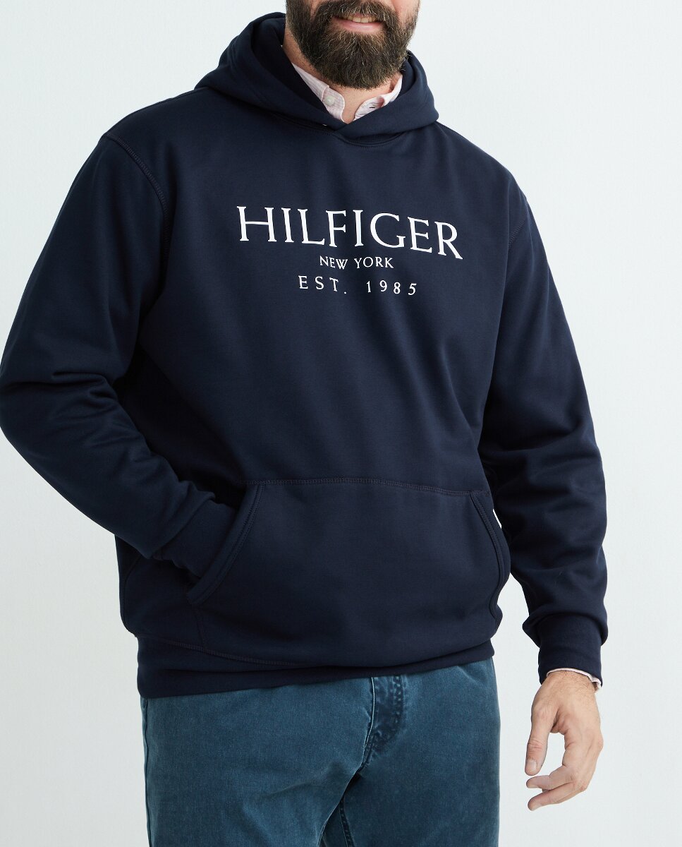 Imagen 0 de Sudadera de hombre Tommy Hilfiger con capucha tallas grandes