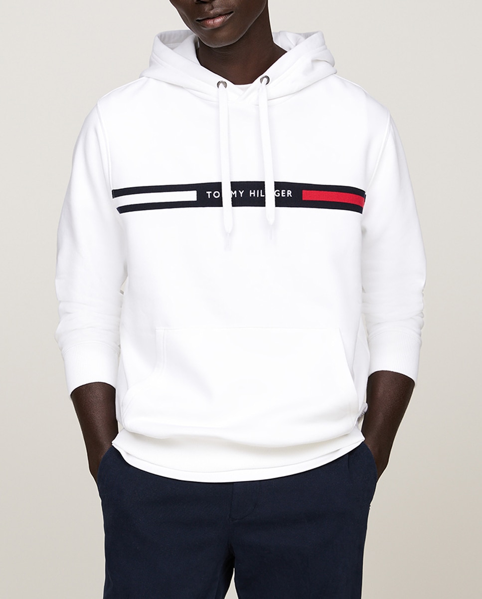 Imagen 0 de Sudadera de hombre con capucha y branding bordado