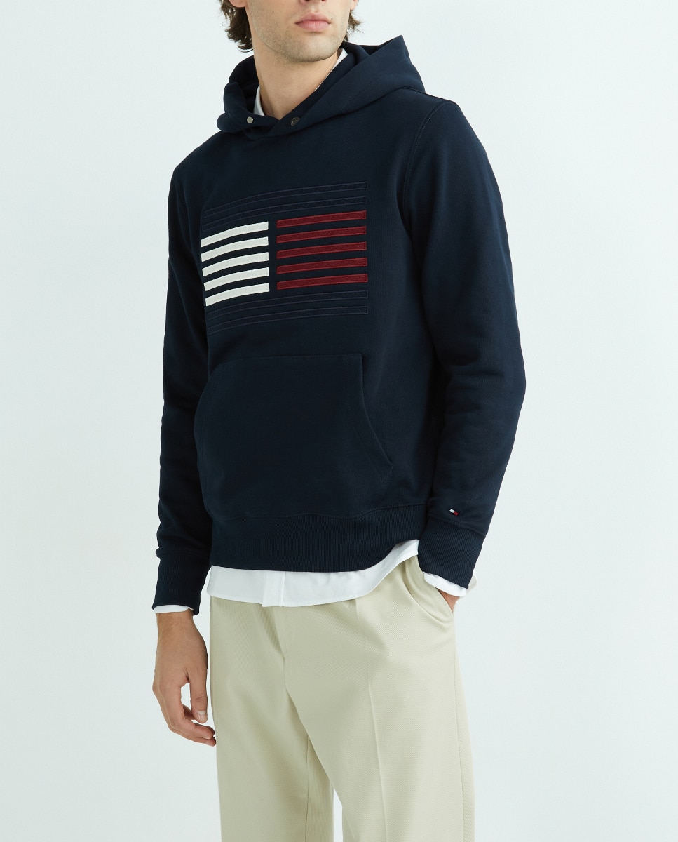 Imagen 0 de Sudadera de hombre y branding en relieve