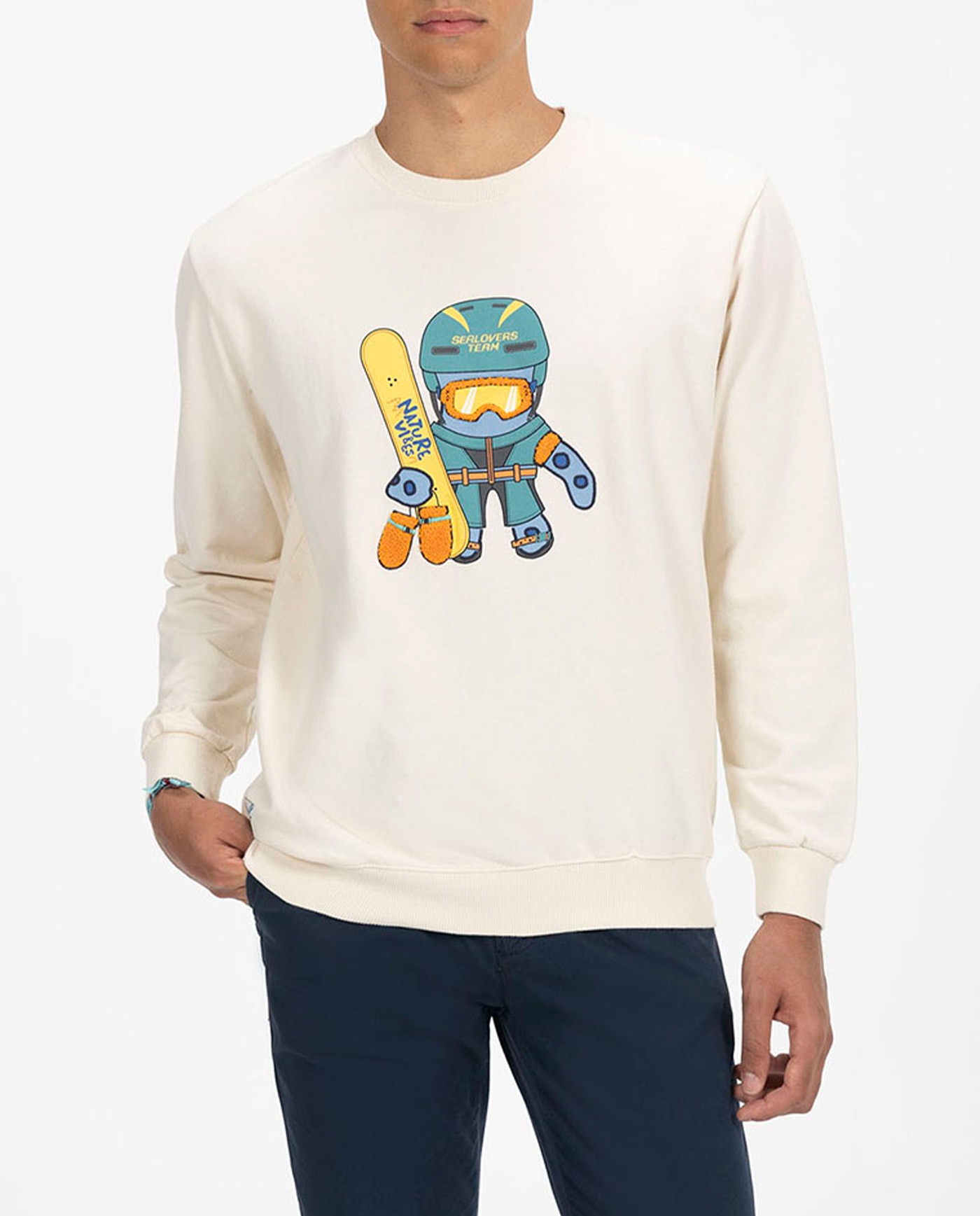Imagen 0 de Sudadera estampado EL PULPO snowboard