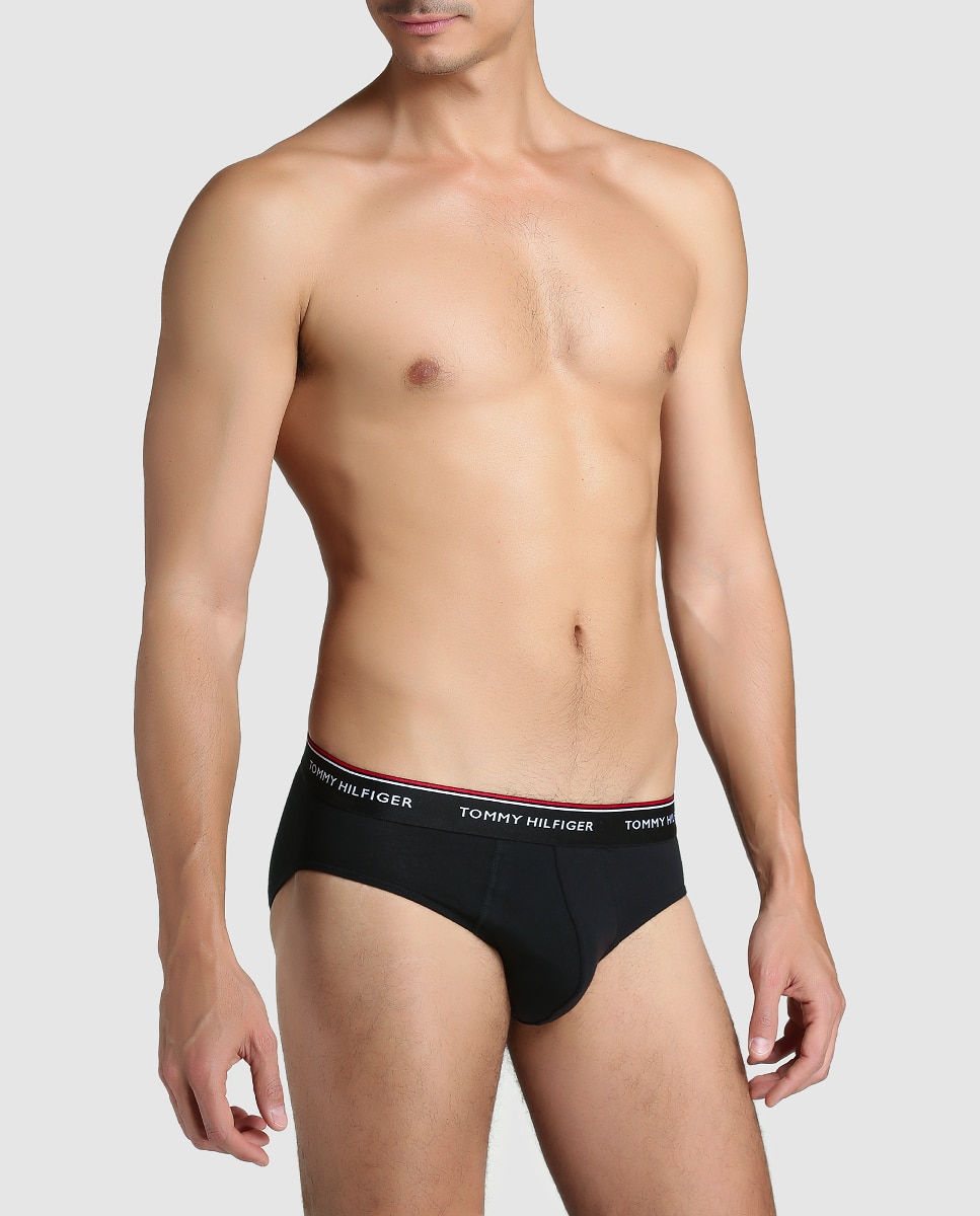 Imagen 0 de Pack tres slips de hombre Tommy Hilfiger varios colores
