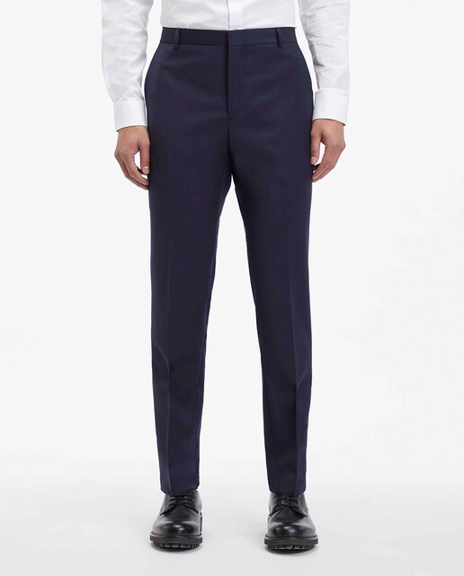 Imagen 0 de Pantalón de vestir de lana de hombre