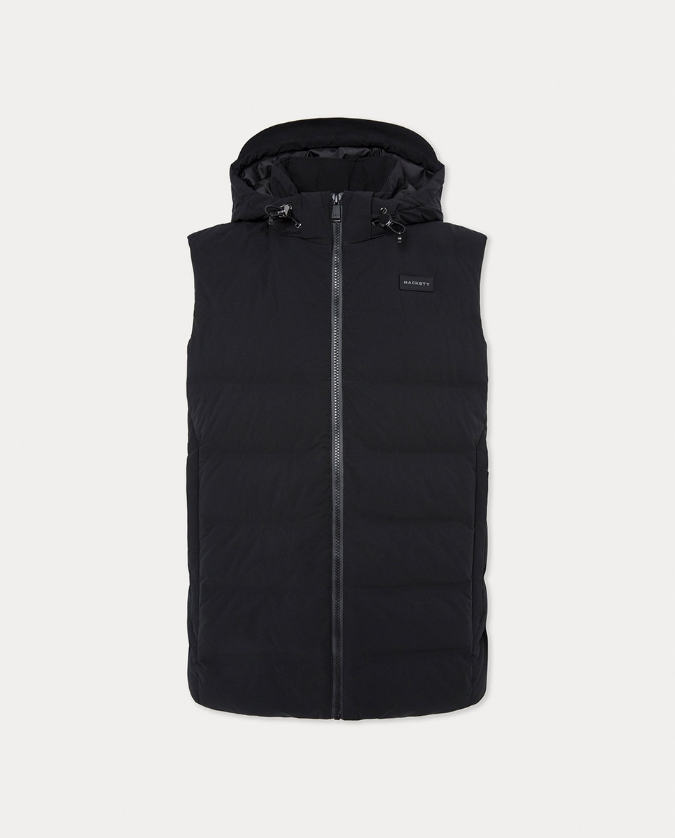 Imagen 0 de Chaleco de hombre Hackett Sport acolchado con capucha