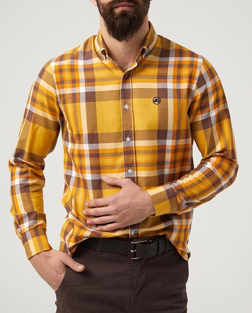 Imagen 0 de Camisa de hombre slim cuadros