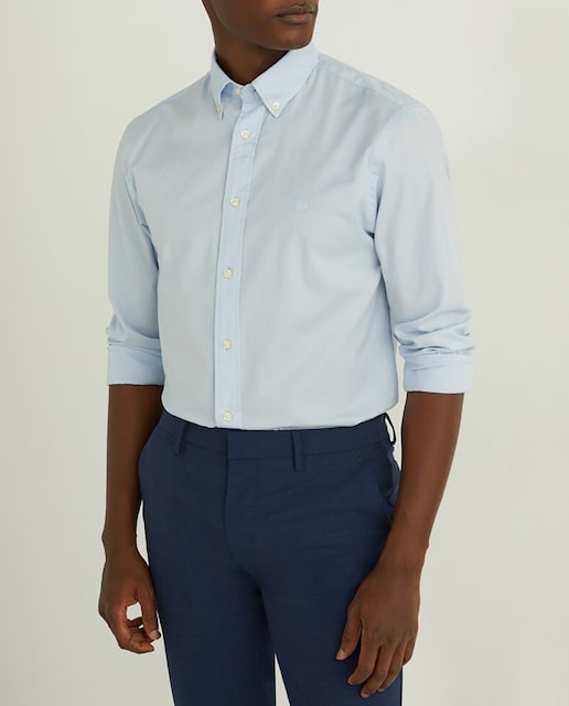 Imagen 0 de Camisa de hombre regular fit de manga larga