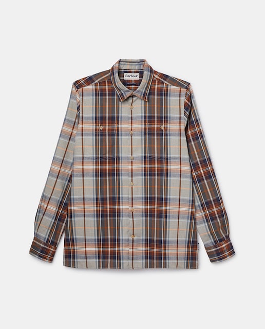 Imagen 0 de Camisa de hombre de manga larga a cuadros