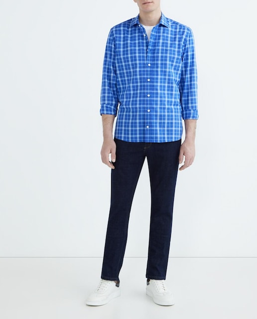 Imagen 0 de Camisa de hombre slim fit cuadros