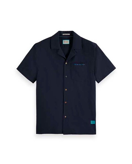 Camisa algodón arrugado