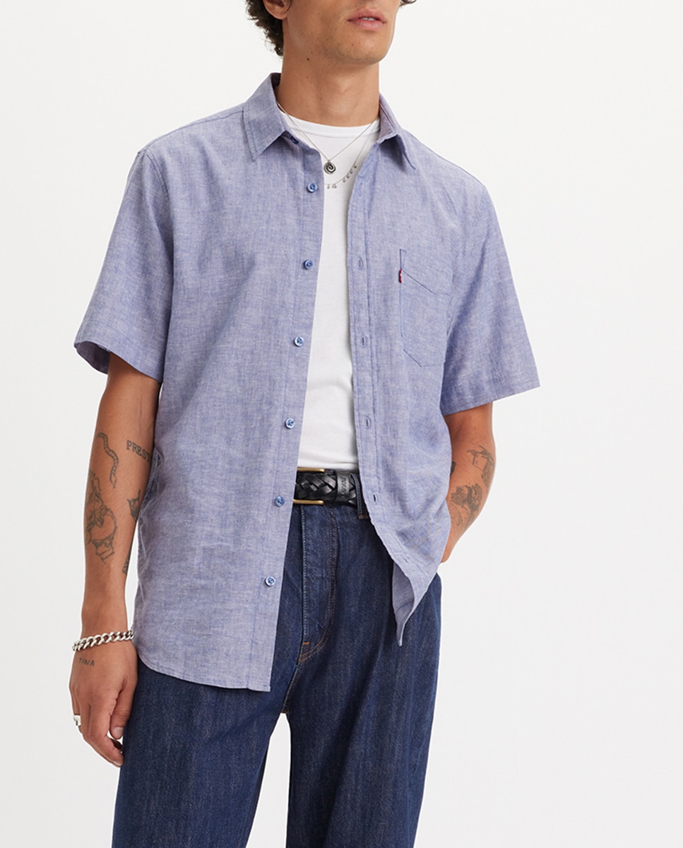 Imagen 0 de Camisa de hombre de manga corta