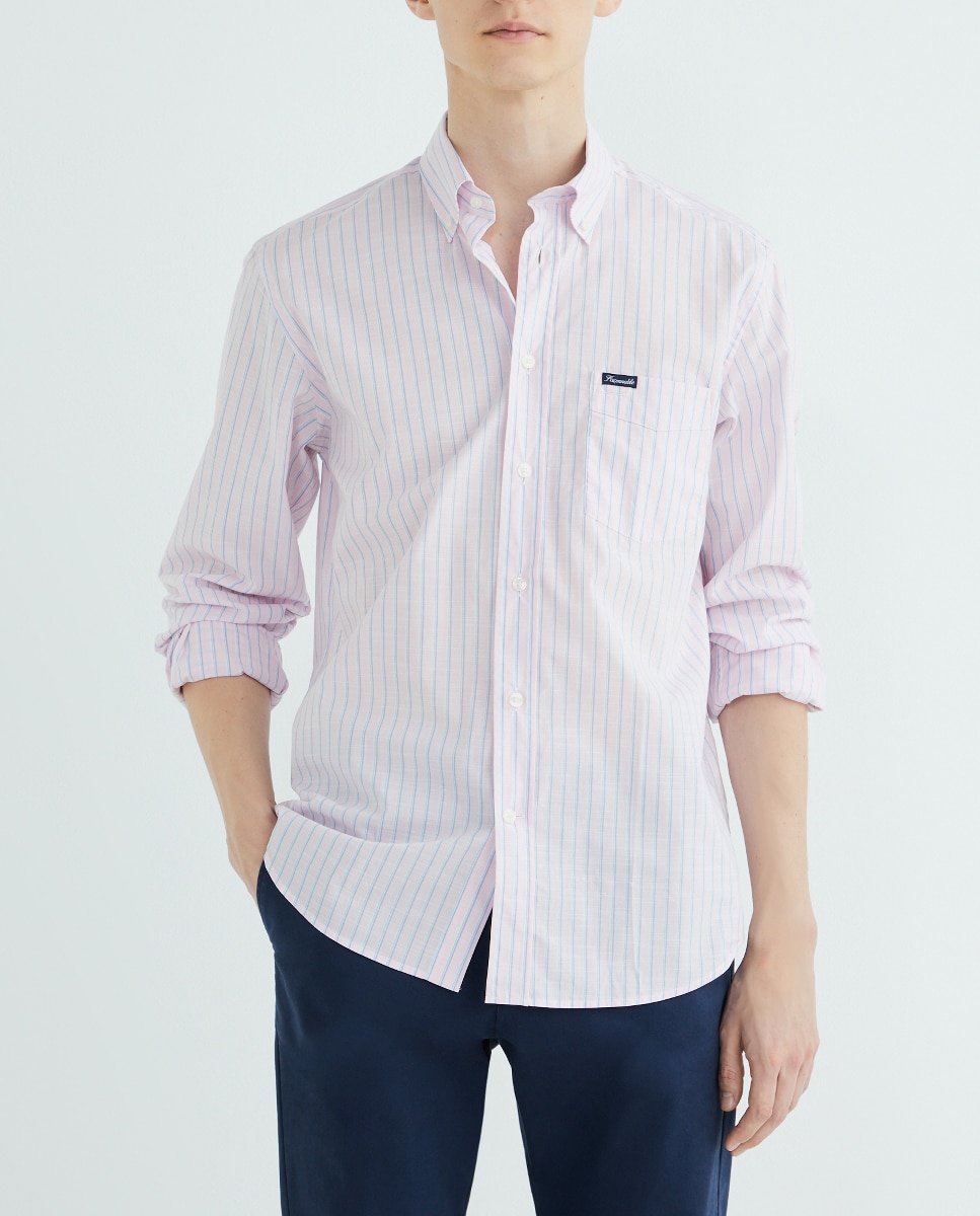 Imagen 0 de Camisa de hombre classic fit rayas
