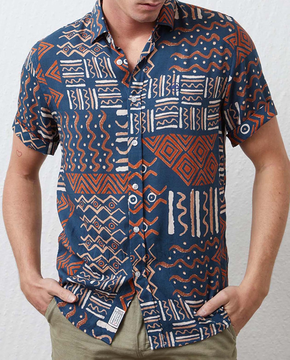 Imagen 0 de Camisa de hombre Basica de lino