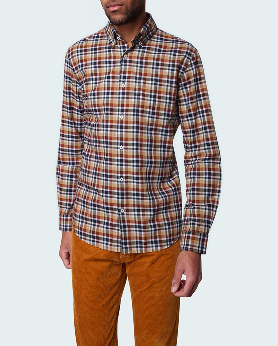 Imagen 0 de Camisa de hombre sport de cuadros