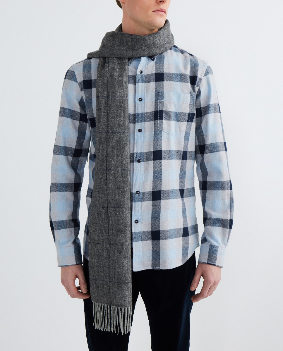 Imagen 0 de Camisa de hombre de cuadros grandes sport