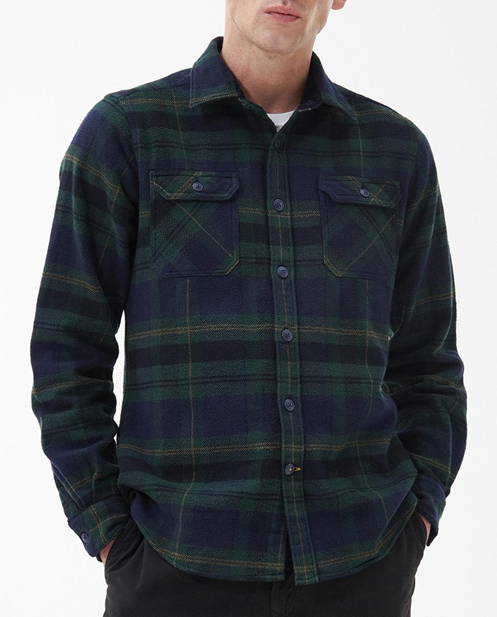 Imagen 0 de Camisa de hombre de manga larga y bolsillos en el pecho