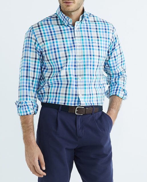 Imagen 0 de Camisa de hombre cuadros regular
