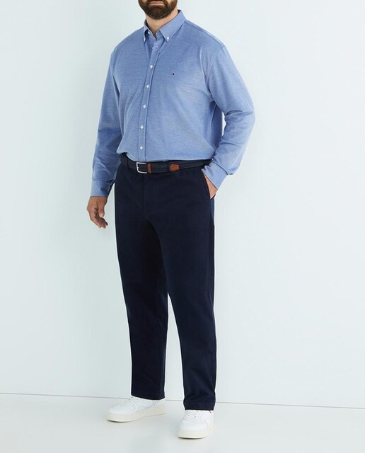 Imagen 0 de Camisa de hombre Tommy Hilfiger de punto tallas grandes