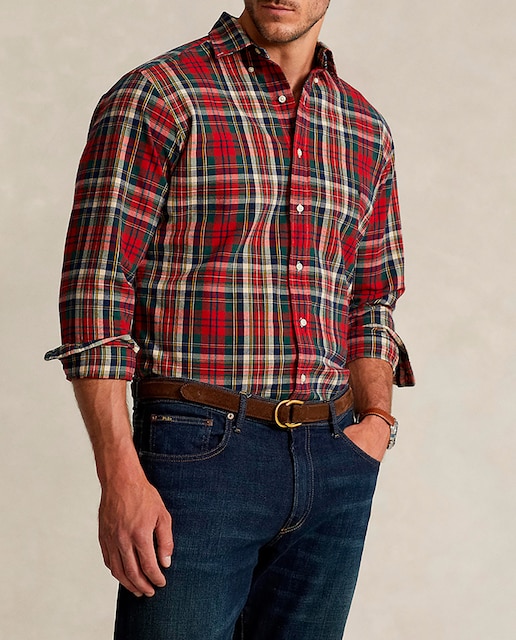 Imagen 0 de Camisa de hombre classic fit de oxford tallas grandes