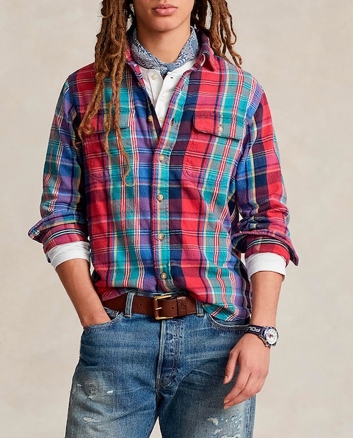 Imagen 0 de Camisa de hombre regular fit de algodón