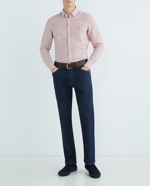 Imagen 0 de Camisa de hombre slim fit de manga larga