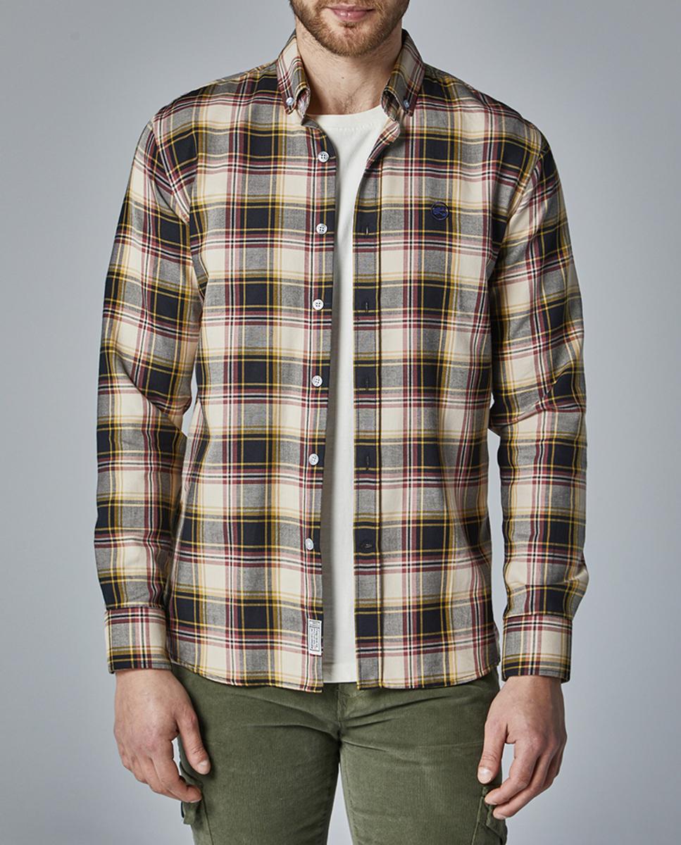 Imagen 0 de Camisa de hombre de cuadros corte slim