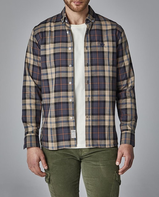 Imagen 0 de Camisa de hombre de cuadros corte slim