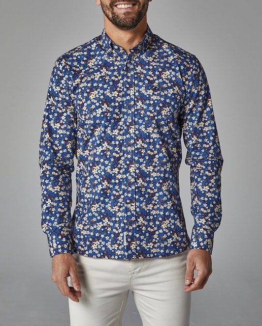 Imagen 0 de Camisa de hombre estampada corte slim