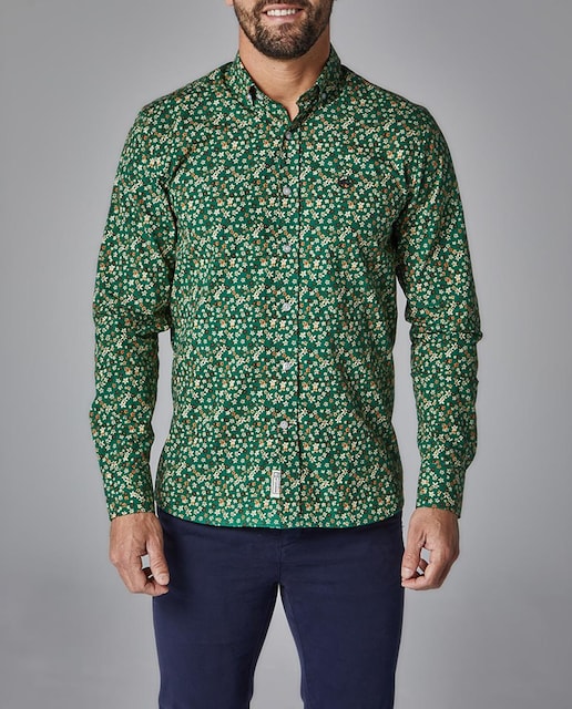 Imagen 0 de Camisa de hombre estampada corte slim