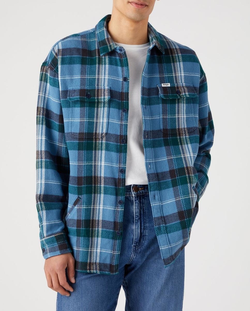 Imagen 0 de Sobrecamisa de corte holgado