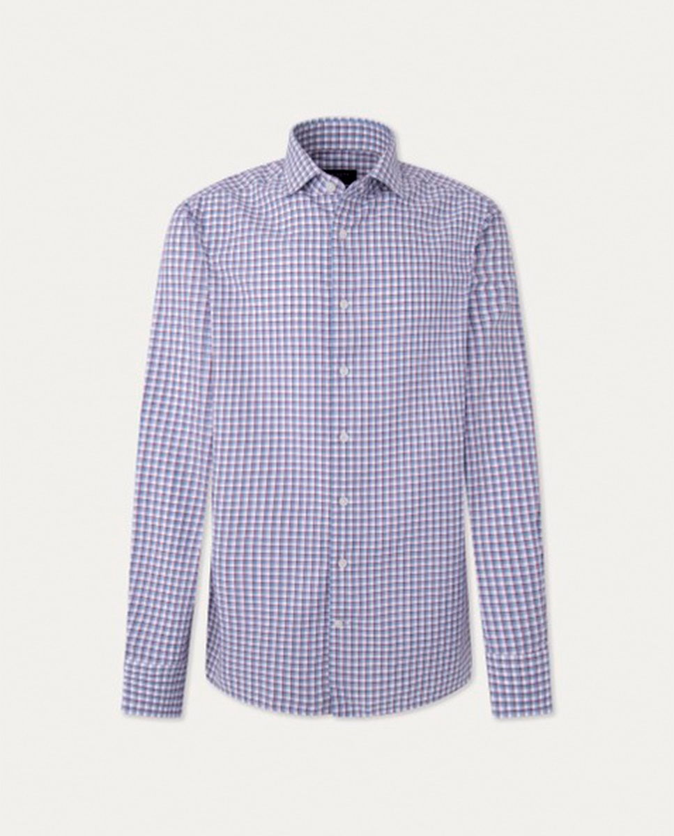 Imagen 0 de Camisa de hombre slim fit de cuadros.