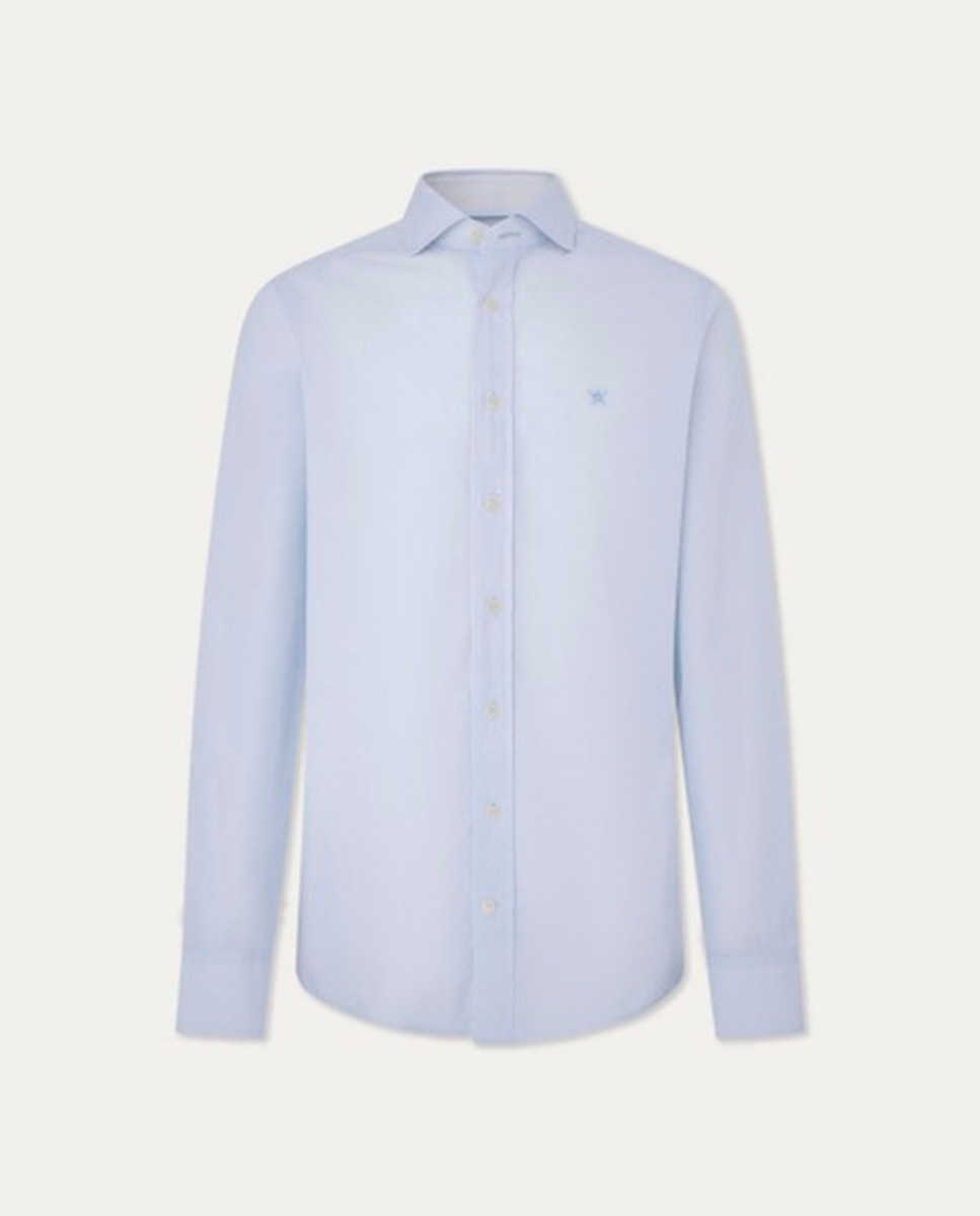 Imagen 0 de Camisa de hombre slim fit micro estampado.