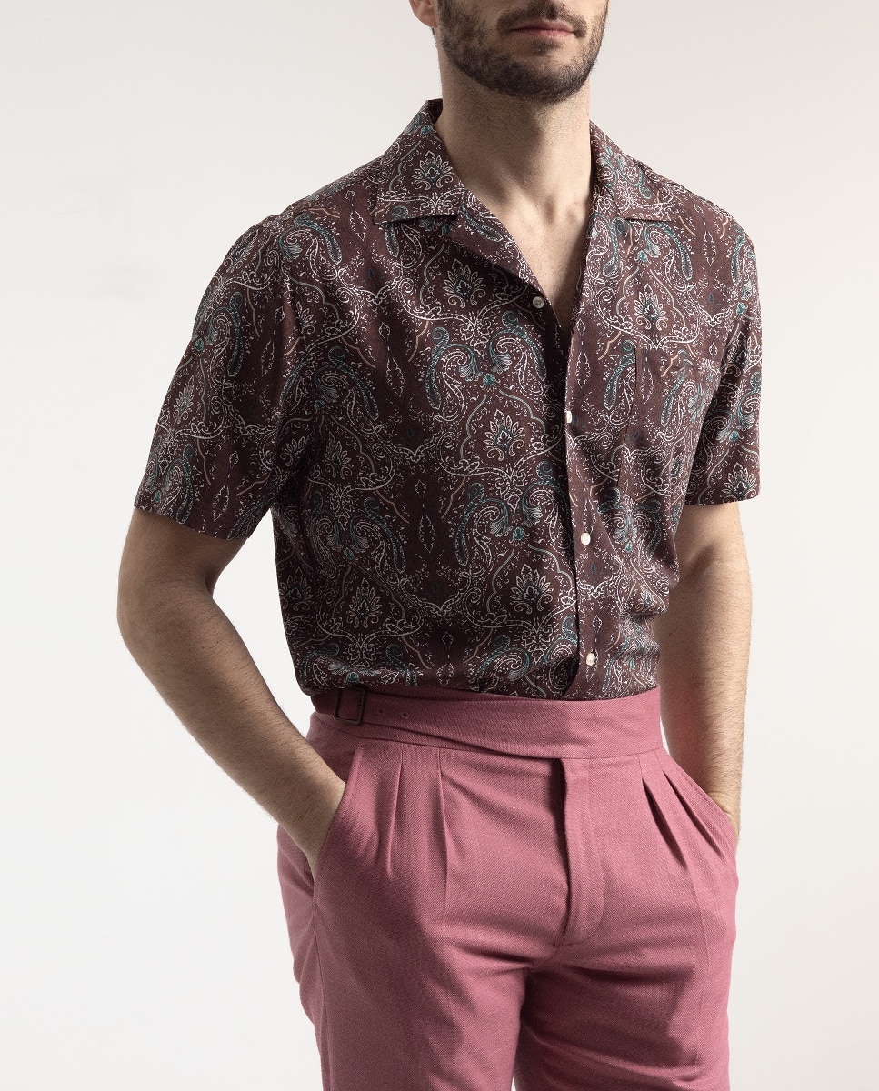 Imagen 0 de Camisa estampada paisley